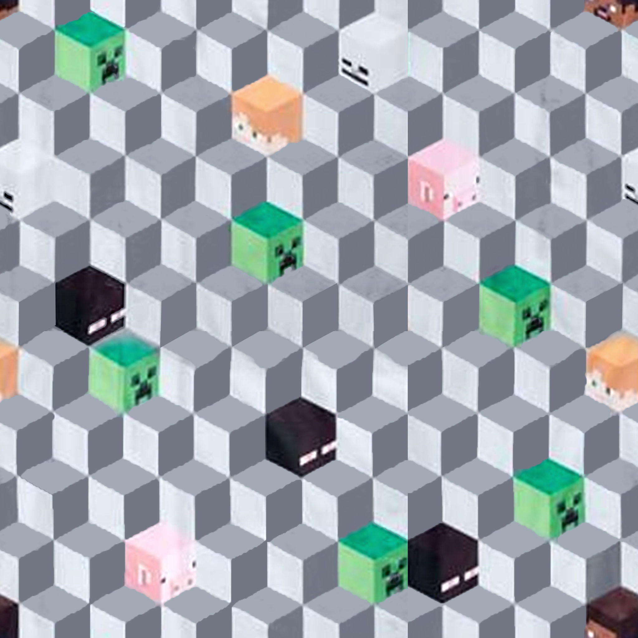 Minecraft Organic Printed Duvet Twin thumbnail 6