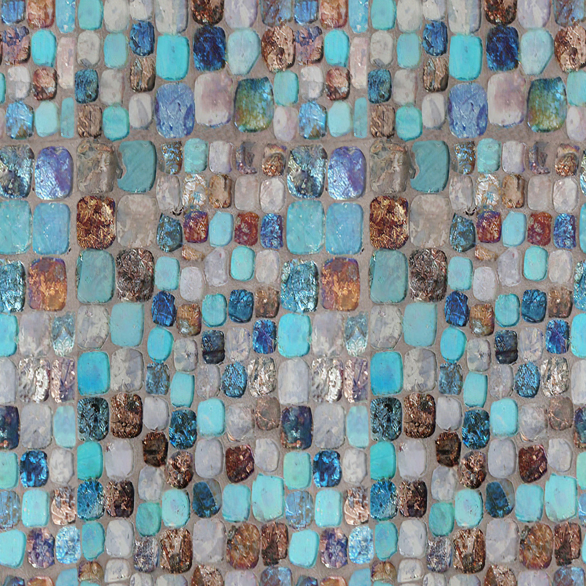 AZUL MOSAIC VASE SMALL thumbnail 4