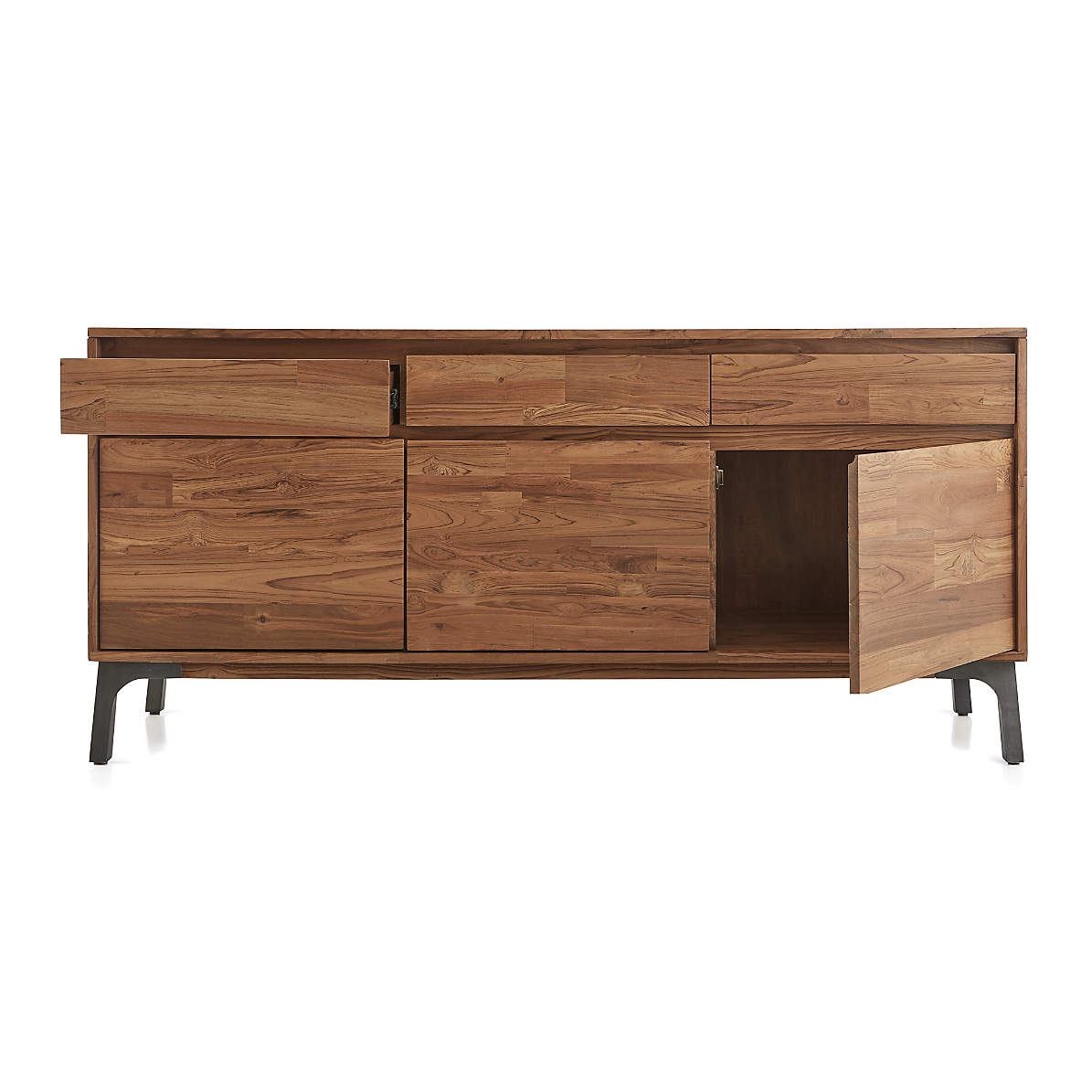 Lakin Recycled Teak Sideboard thumbnail 4