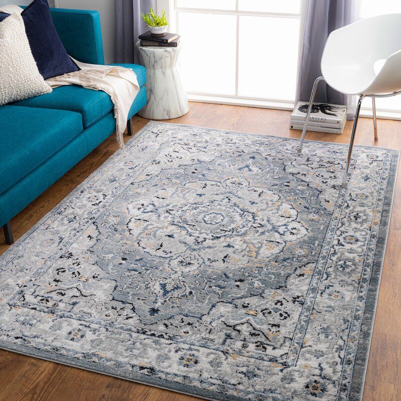 Mather Oriental Gray Area Rug thumbnail 2