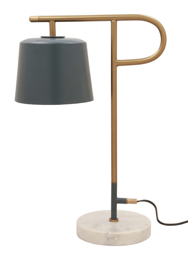 Tower Marble Base Table Lamp thumbnail 2