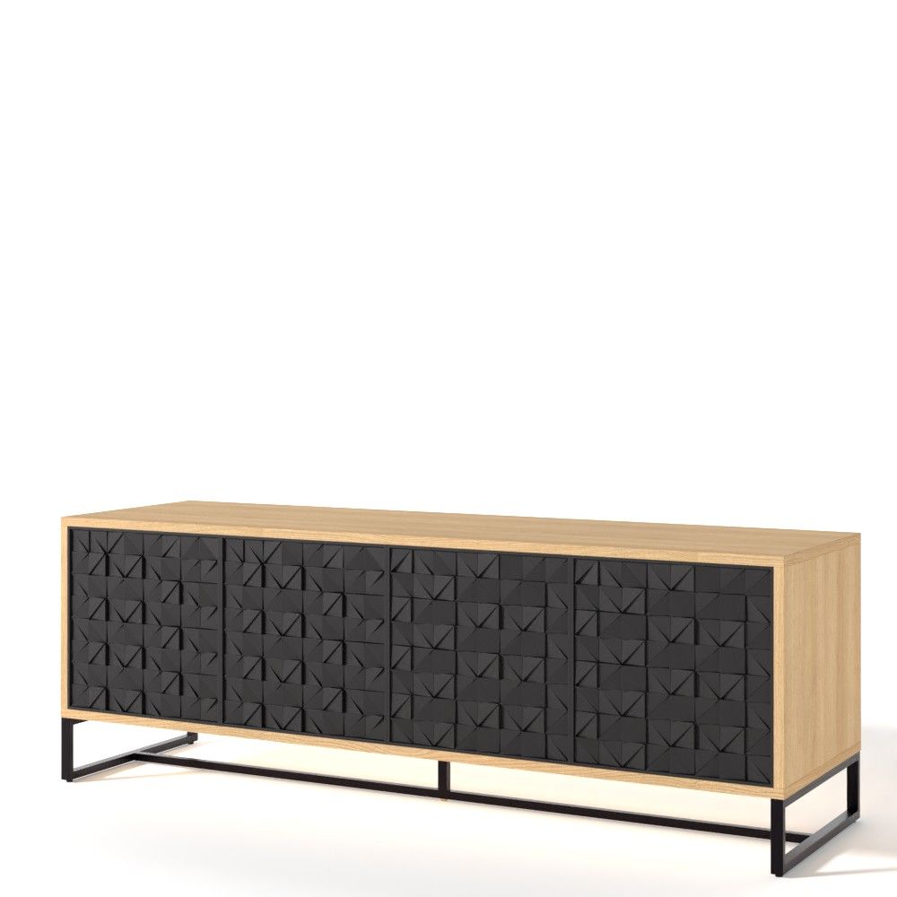 Renard Carved Media Console thumbnail 2