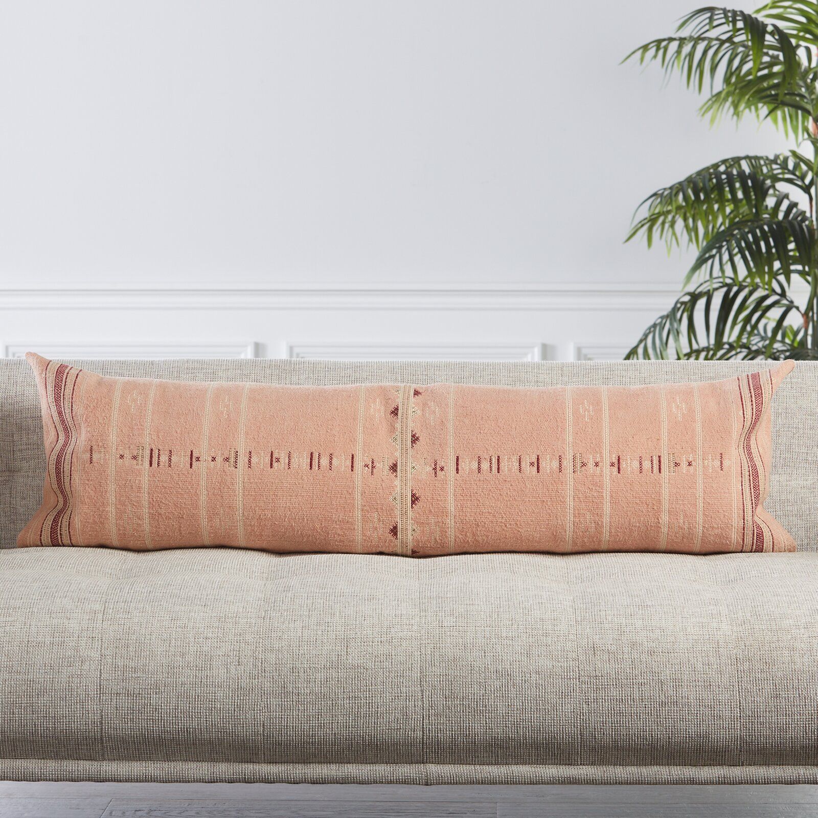 Fausley Rectangular Cotton Pillow Cover With Insert  thumbnail 2
