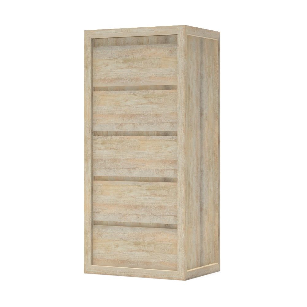 Cayman 5 Drawer Tall Dresser Biscotti thumbnail 3