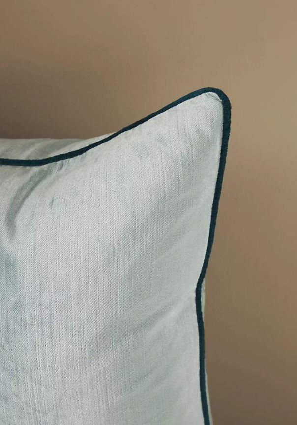 Adelina Slub Velvet Pillow thumbnail 3