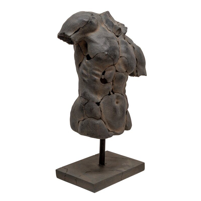 Jiron Cracked Torso Sculpture thumbnail 2