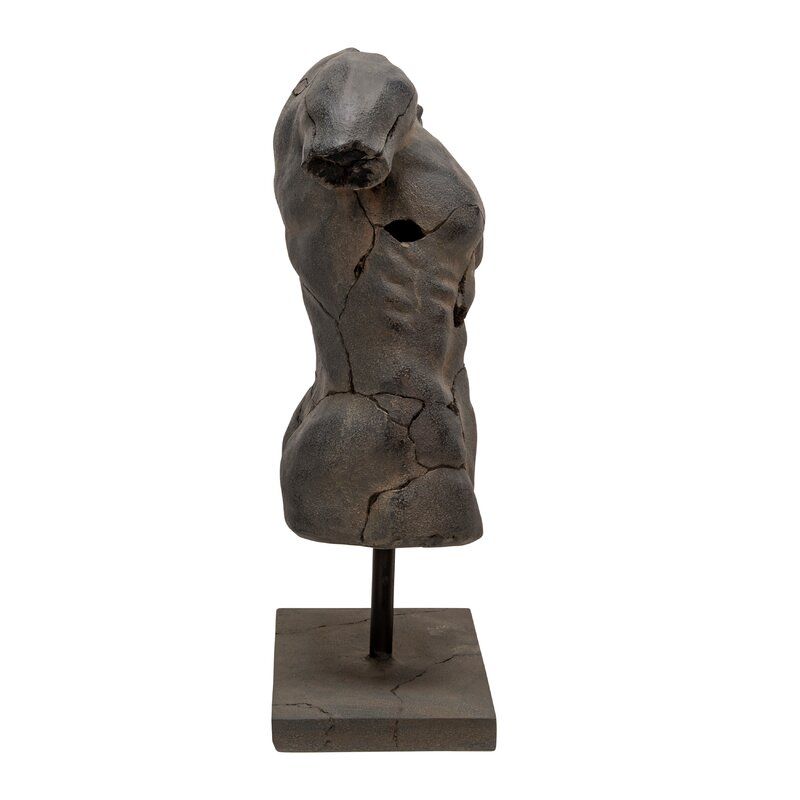 Jiron Cracked Torso Sculpture thumbnail 3