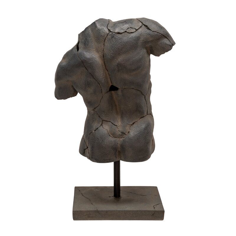 Jiron Cracked Torso Sculpture thumbnail 4
