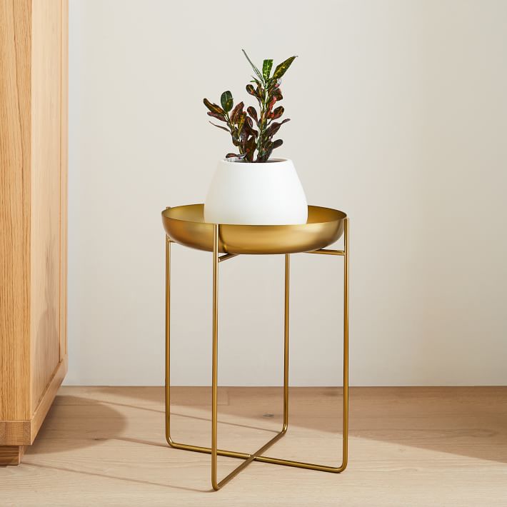 Spun Metal Plant Stand thumbnail 3