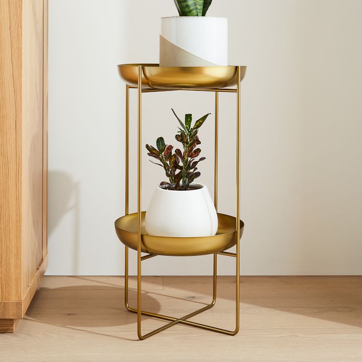 Spun Metal Plant Stand thumbnail 3