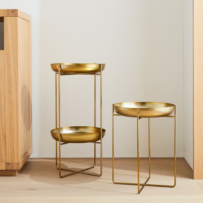Spun Metal Plant Stand thumbnail 4