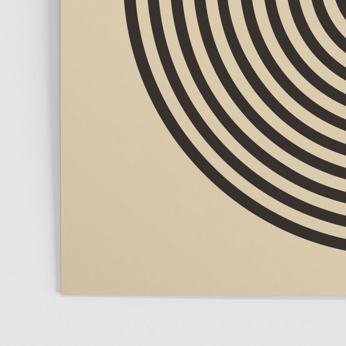 Abstract Minimalist Geometrical Neutral Earthy Tones Poster thumbnail 3