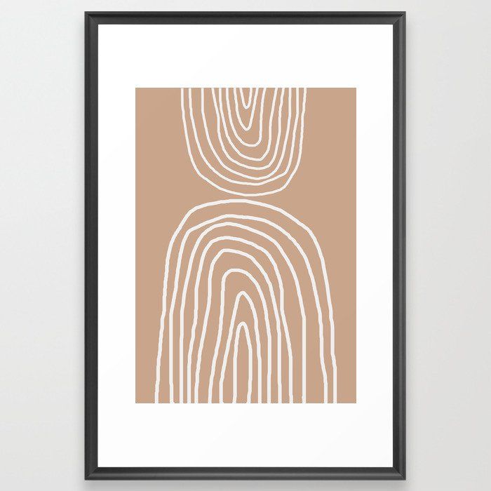 Abstract Rainbow Framed Art Print With Frame 24" x 36" thumbnail 2
