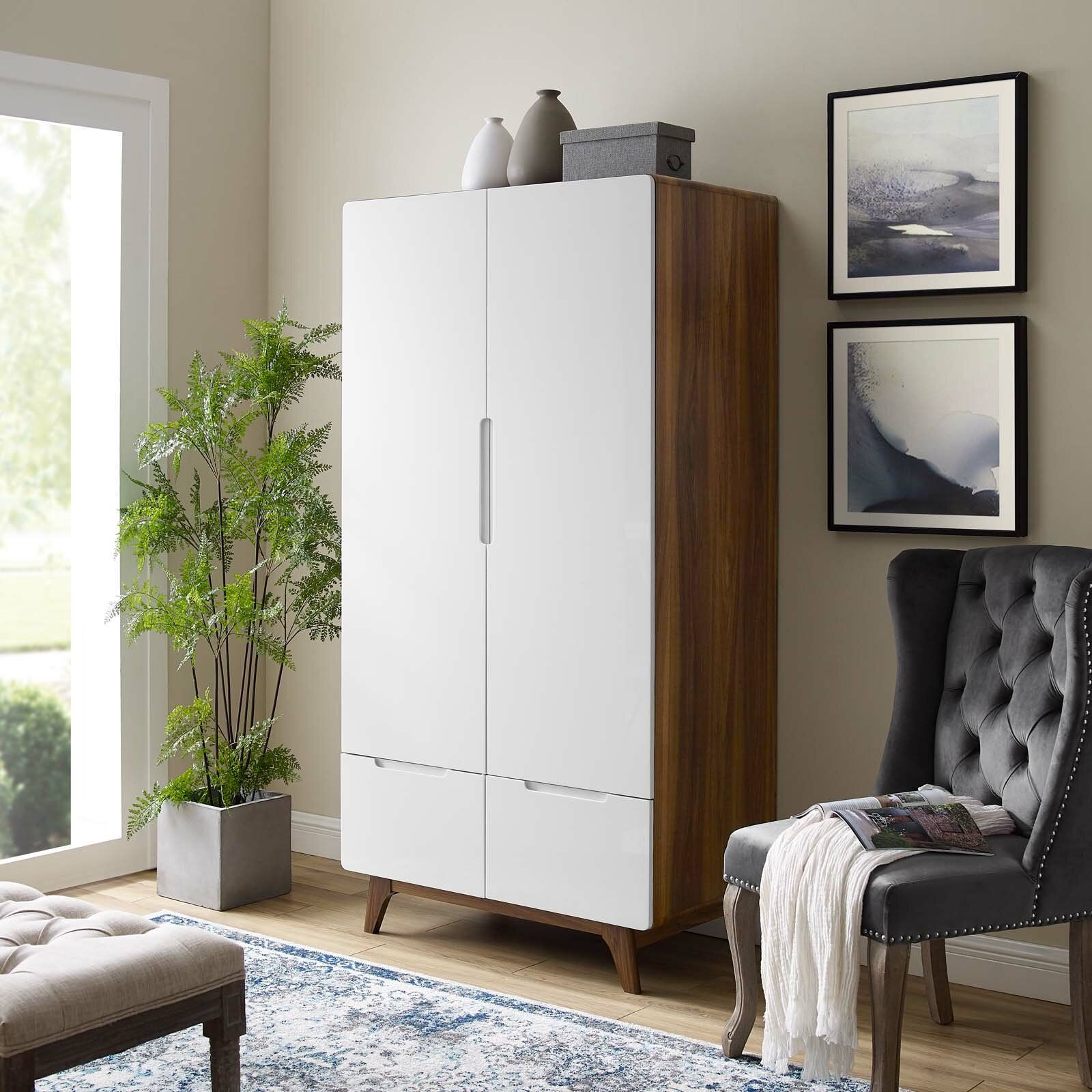 Griffis Origin Wood Wardrobe Armoire thumbnail 5