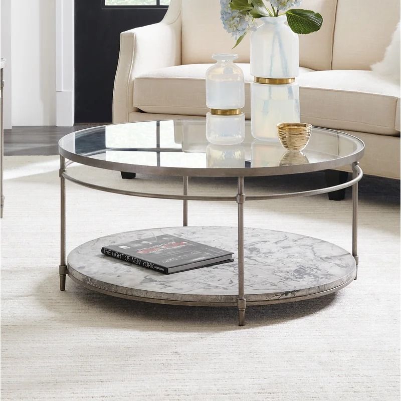 4 Legs Coffee Table with Storage thumbnail 2