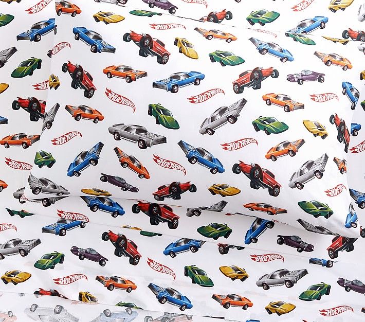 Hot Wheels™ Organic Sheet Set & Pillowcases thumbnail 4