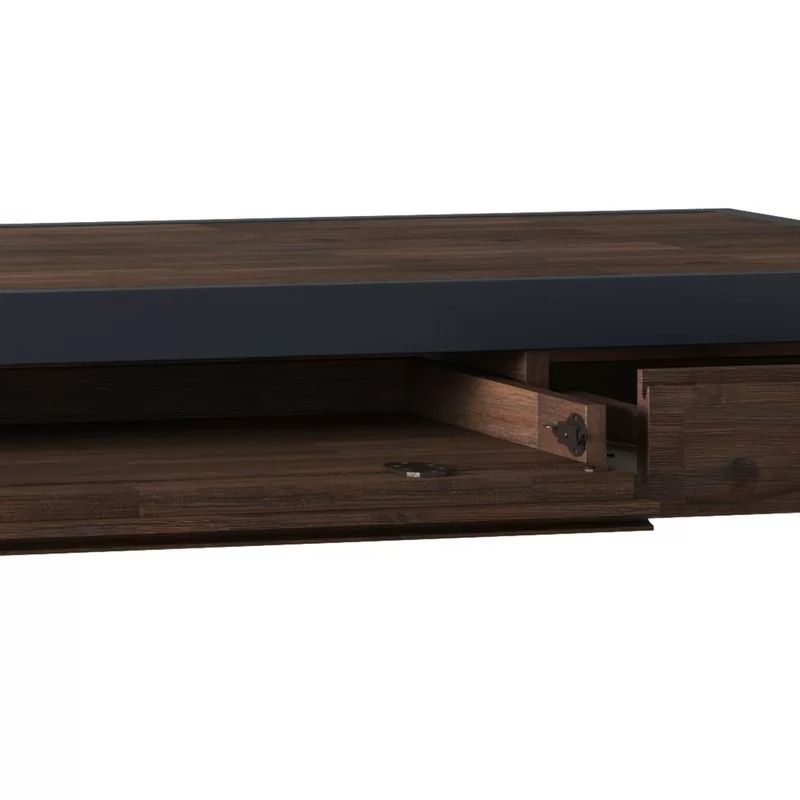 Audric Solid Wood Desk thumbnail 4