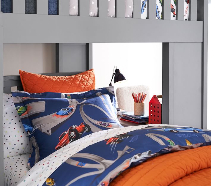 Hot Wheels Duvet Cover And full Shams  thumbnail 3
