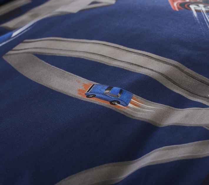 Hot Wheels Duvet Cover And full Shams  thumbnail 7