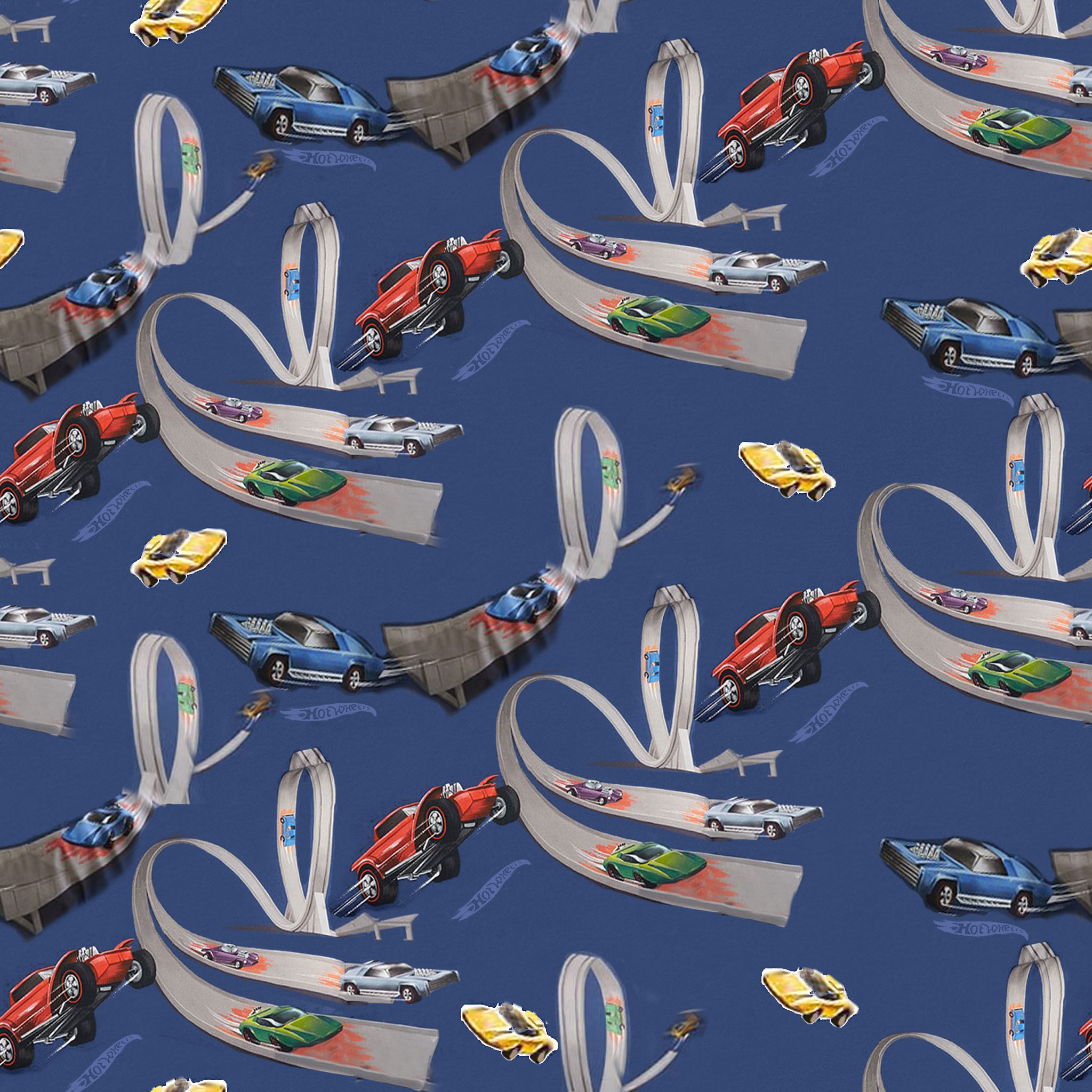 Hot Wheels Duvet Cover And full Shams  thumbnail 8