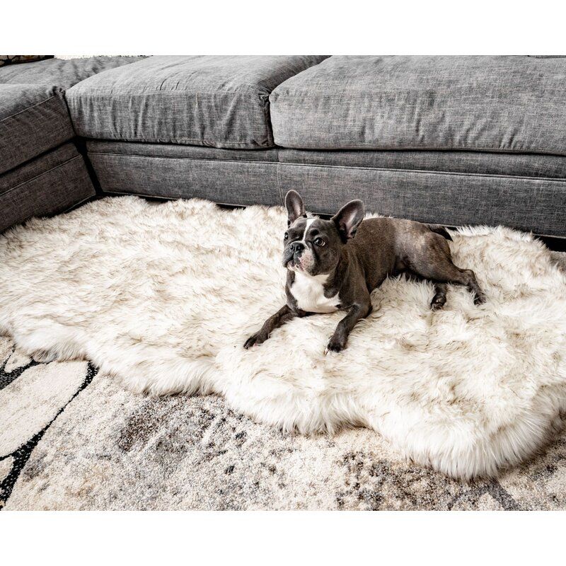 Pretor Puprug Runner Faux Fur Memory Foam Dog Curve Mat thumbnail 5