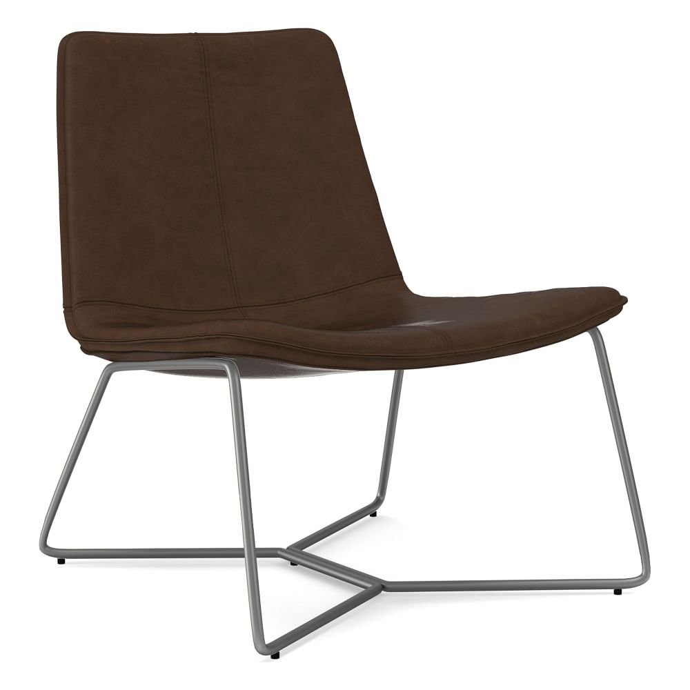 Slope Leather Lounge Chair thumbnail 2