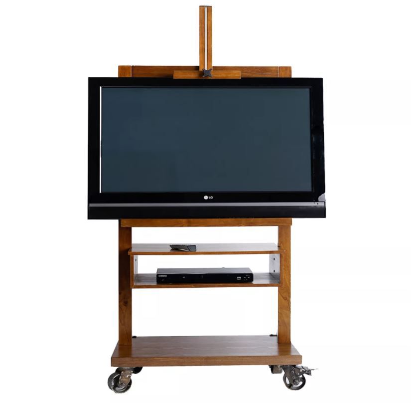 Cullen TV Stand Deco Walnut Haven Home thumbnail 3