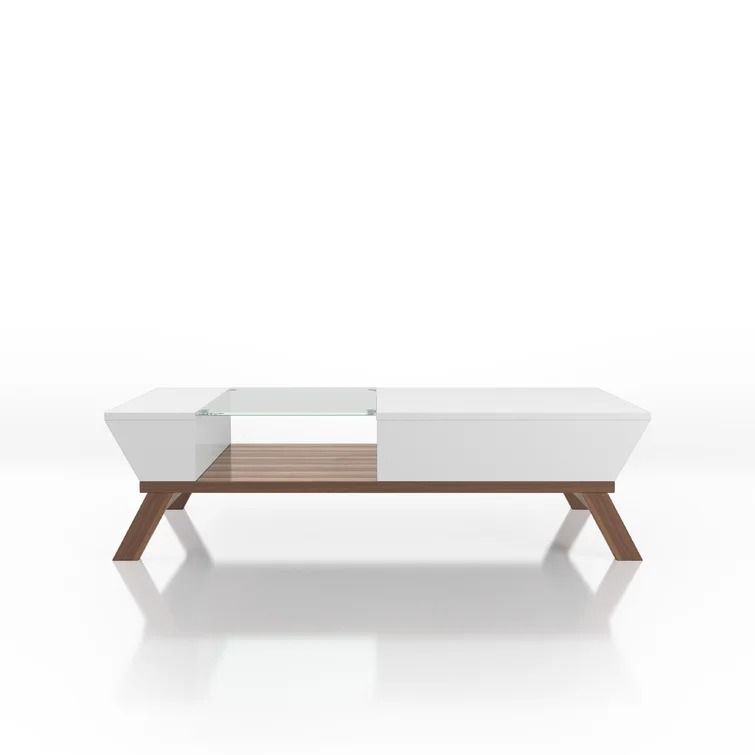 Soto 4 Legs Coffee Table with Storage thumbnail 3