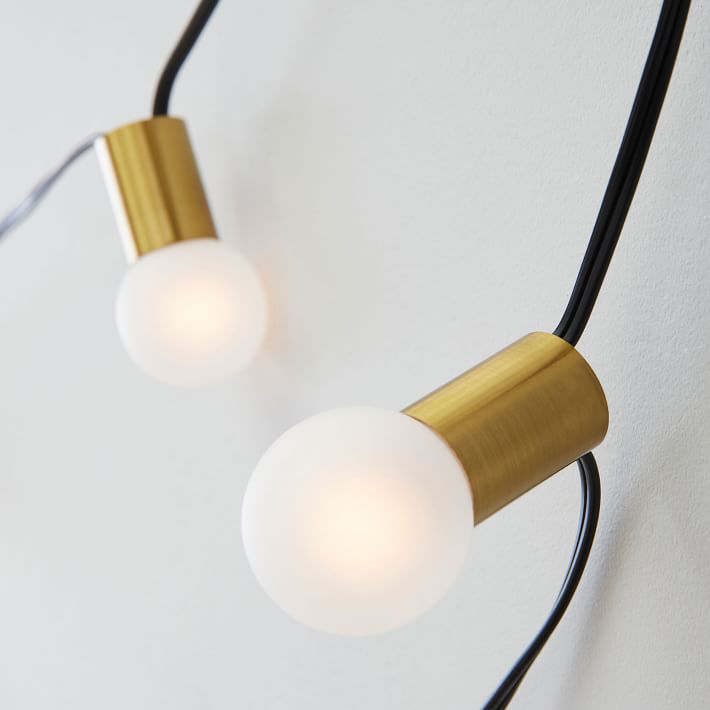 west elm x pbdorm Simple String Light thumbnail 3
