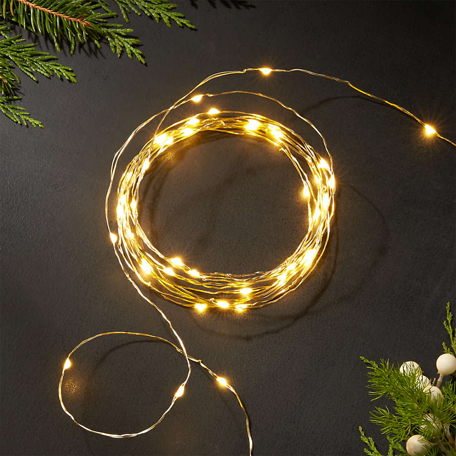 Twinkle Gold Outdoor String Lights thumbnail 3