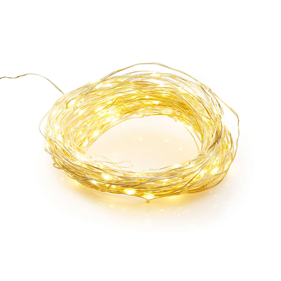 Twinkle Gold Outdoor String Lights thumbnail 4
