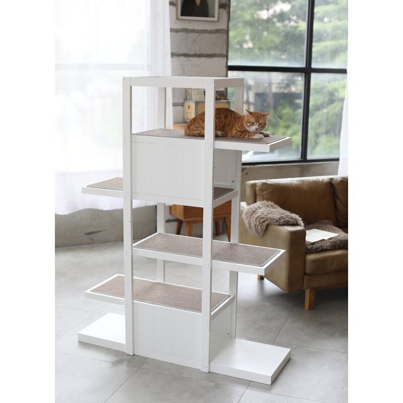 60 Farrington Bookshelf Cat Tree thumbnail 3