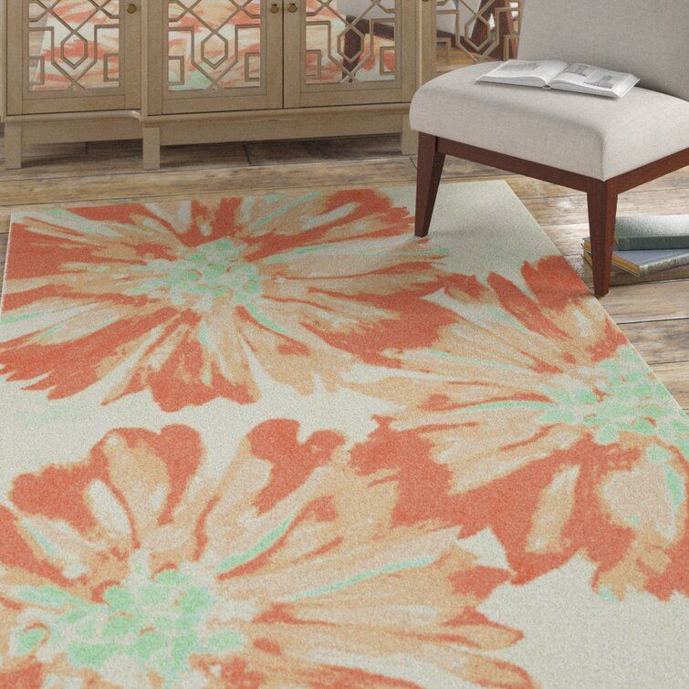 Ariyha Pink And Teal Area Rug 8'x10' thumbnail 2