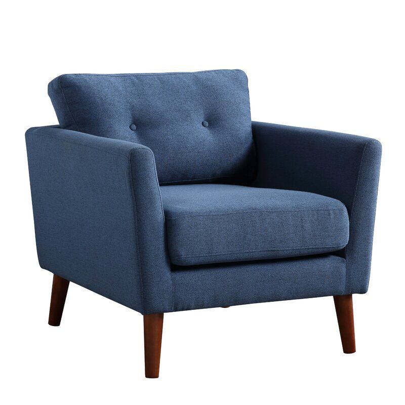 Burholme Wide Tufted Armchair thumbnail 2