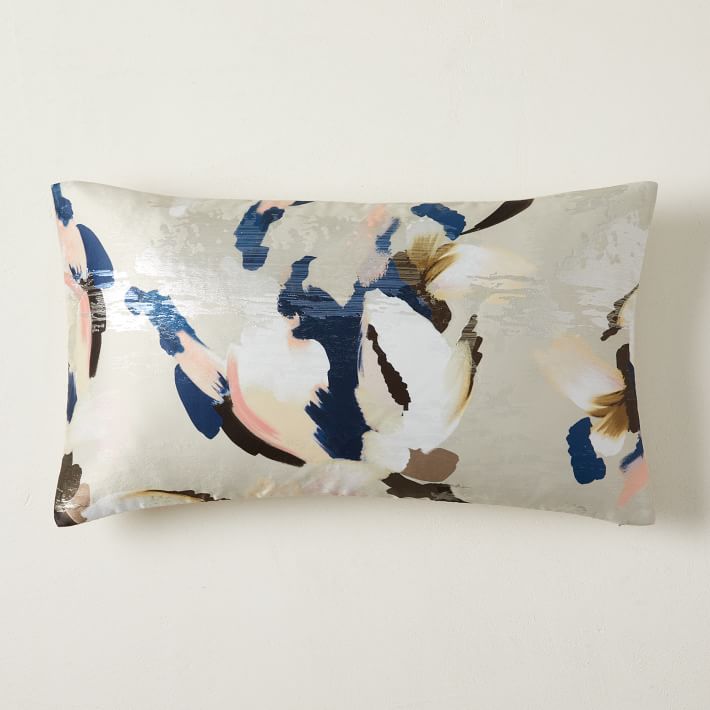 Floral Wash Brocade Pillow Cover without Inserts thumbnail 4