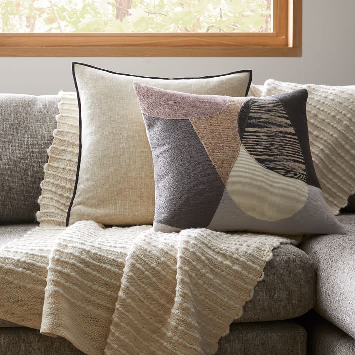 Pebble Geo Pillow Cover no insert thumbnail 2