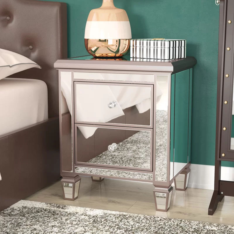 Laurine 2 Drawer Nightstand thumbnail 3