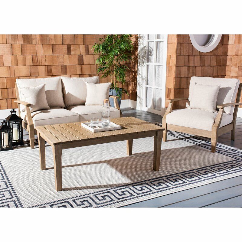 Ducan Outdoor Loveseat with Sunbrella Cushions thumbnail 2