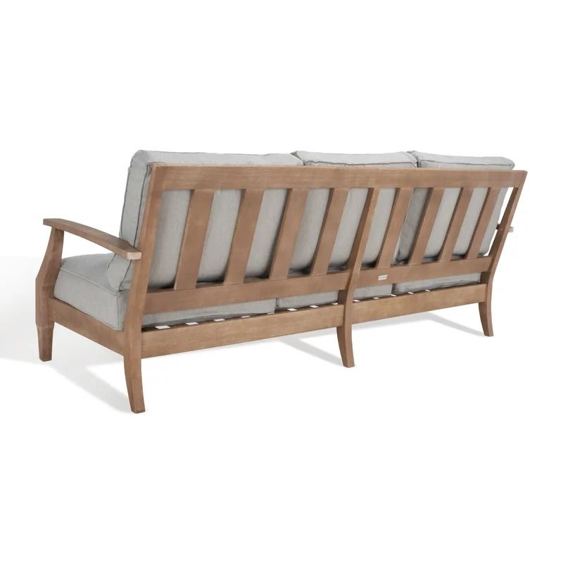 Ducan Wide Outdoor Patio Sofa with Sunbrella Cushions thumbnail 5