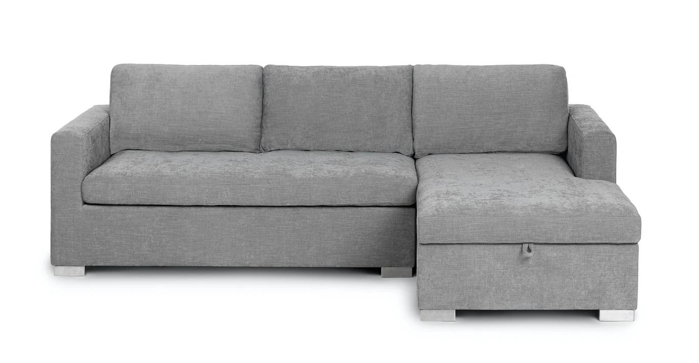 Soma Dawn Gray Right Sofa Bed thumbnail 3