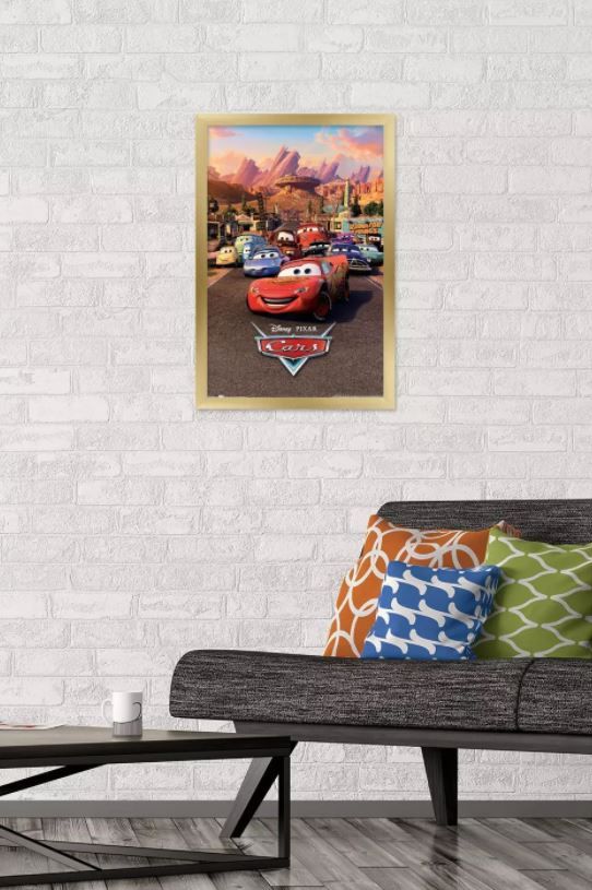 Trends International Disney Pixar Cars With Frame thumbnail 2
