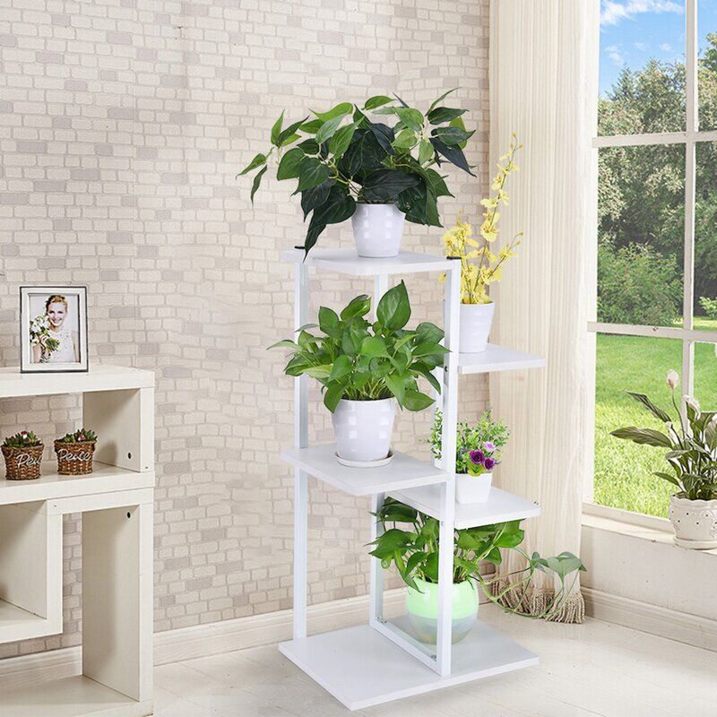 Standridge Rectangular Multi Tiered Plant Stand thumbnail 5