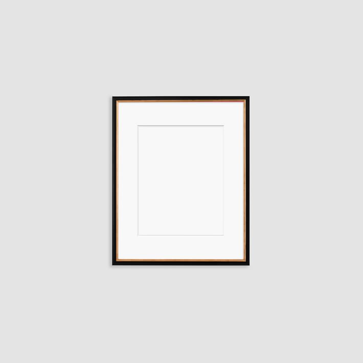 Simply Framed Certificate Frame Black and Gold With Frame thumbnail 2