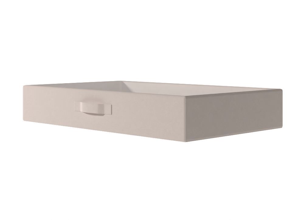 Recycled Underbed Shoe Storage Bin Heathered Linen thumbnail 2