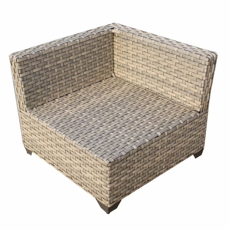 Rochford Outdoor wide Patio Sofa with Cushions thumbnail 3
