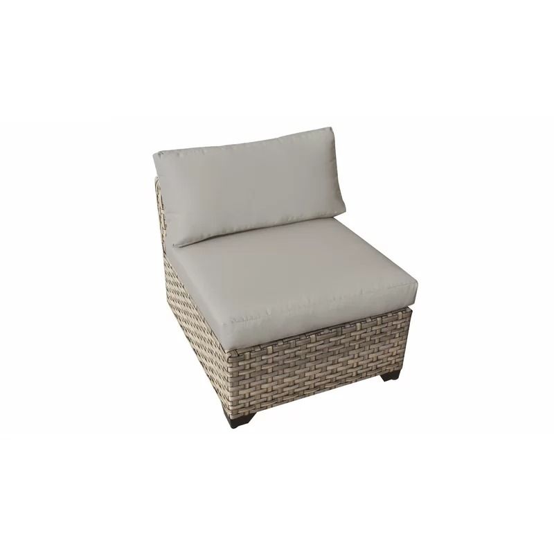 Rochford Outdoor wide Patio Sofa with Cushions thumbnail 4