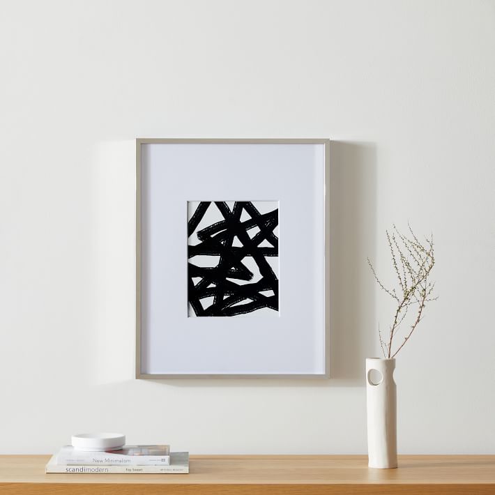 Multi Mat Gallery Frames Nickel With Frame thumbnail 2