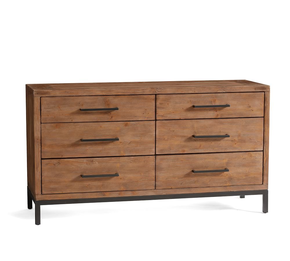 Malcolm 6 Drawer Wide Dresser thumbnail 2