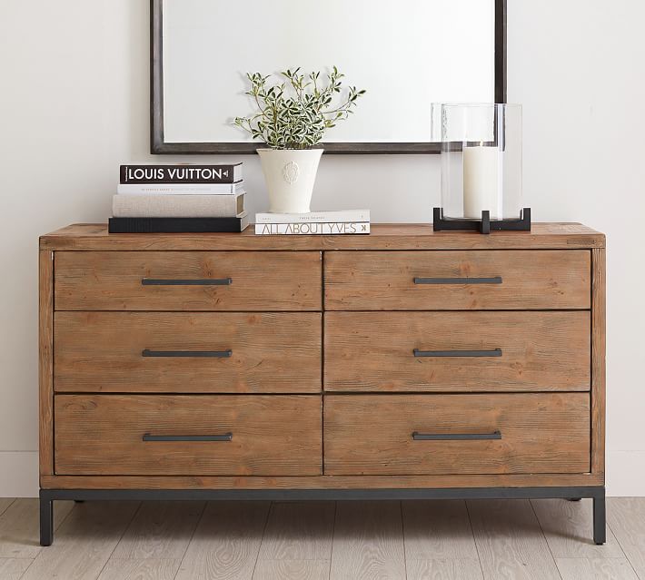 Malcolm 6 Drawer Wide Dresser thumbnail 3