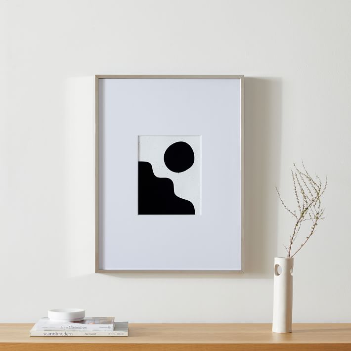 Multi Mat Gallery Frames Nickel With frame thumbnail 2